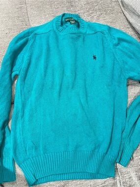 Knights of round table Men's Crewneck Sweater in Teal